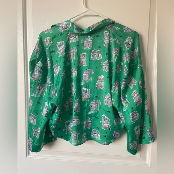 Zara Print Crop Top - Women’s Large NWT - Picture 4 of 5